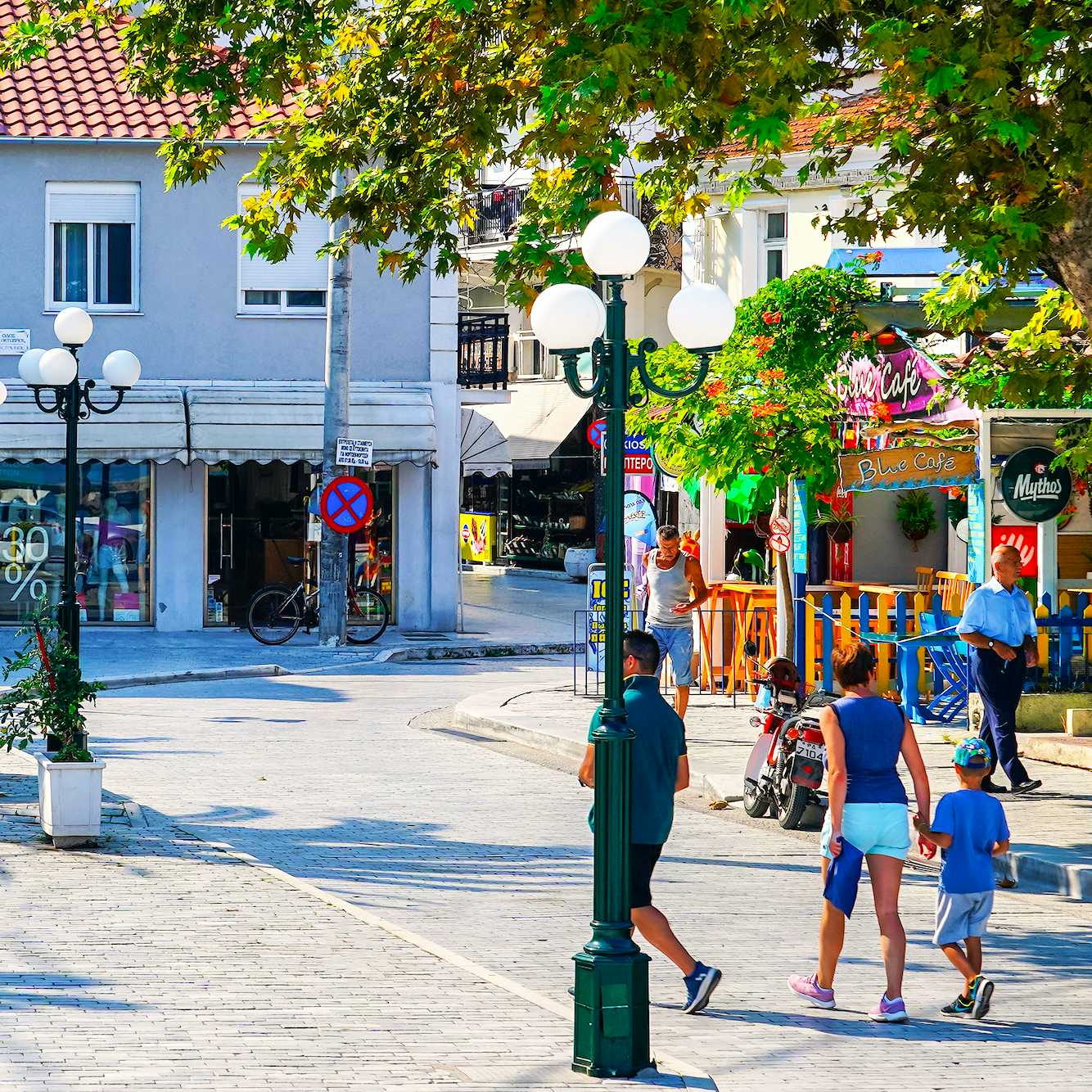 Photo Caption: Walk downtown to find good offers for local products and more