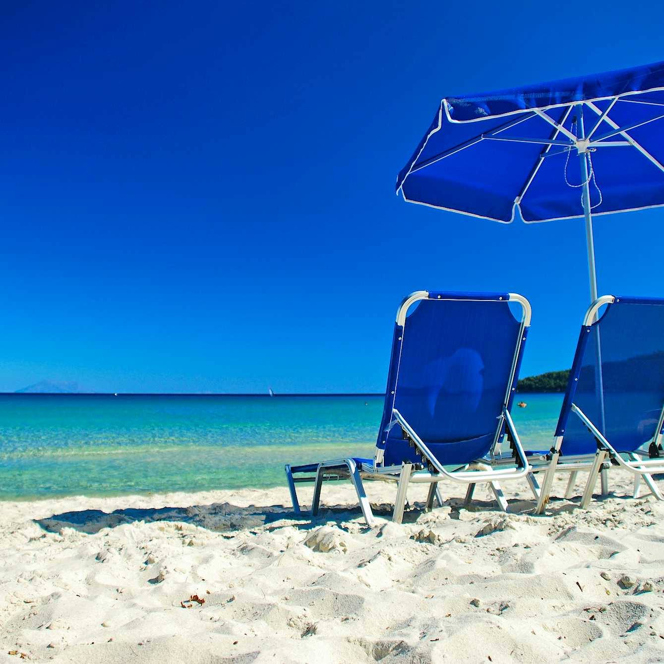 Photo Caption: Spend your day relaxing on Golden Beach