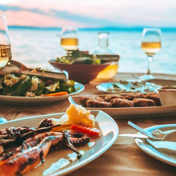 Photo Caption: Explore many of the traditional tastes that Thassos can offer you